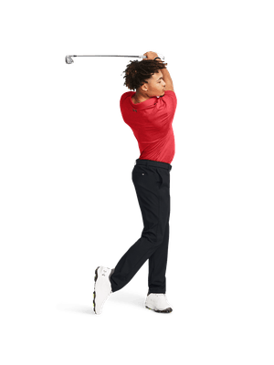 Polo Para Golf Plyff 30 Coral Jaq P Hombre
