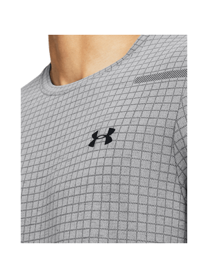 Camiseta Manga Corta Para Training Ua Seamless Grid Ss Hombre