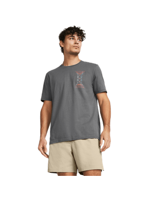 Camiseta Manga Corta Para Training Ua Dusk To Dawn Skul Hombre