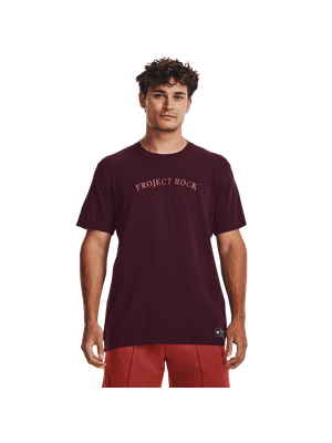 Camiseta UA Project Rock Crest Heavyweight para Hombre