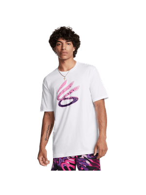 Camiseta Para Basketball Curry Logo Trend Tee Hombre