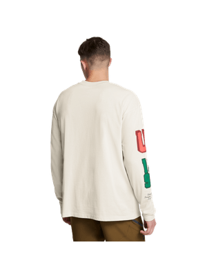 Camiseta Manga Larga Sportstyle Collegiat Script Hw Hombre
