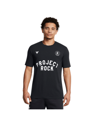 Camiseta Para Training Ua Project Rock Ss Boh Hombre