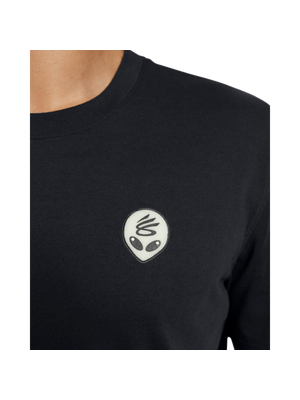 Camiseta Para Basketball Curry Hw Alien Tee Hombre