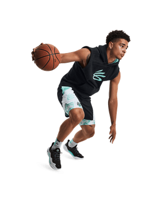 Short Para Basketball Curry Heat Gear Prtd Shorts Hombre