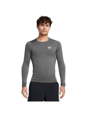 Camiseta De Compresion Para Training Ua Hg Armour Comp Ls Hombre