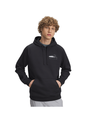 Buzo Ua Rival Fleece Hbr Logo Hd Para Hombre